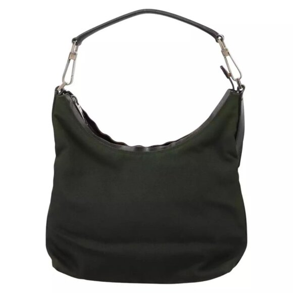 GUCCI Hand Bag Canvas Khaki 000 0602 Auth - Picture 3 of 16